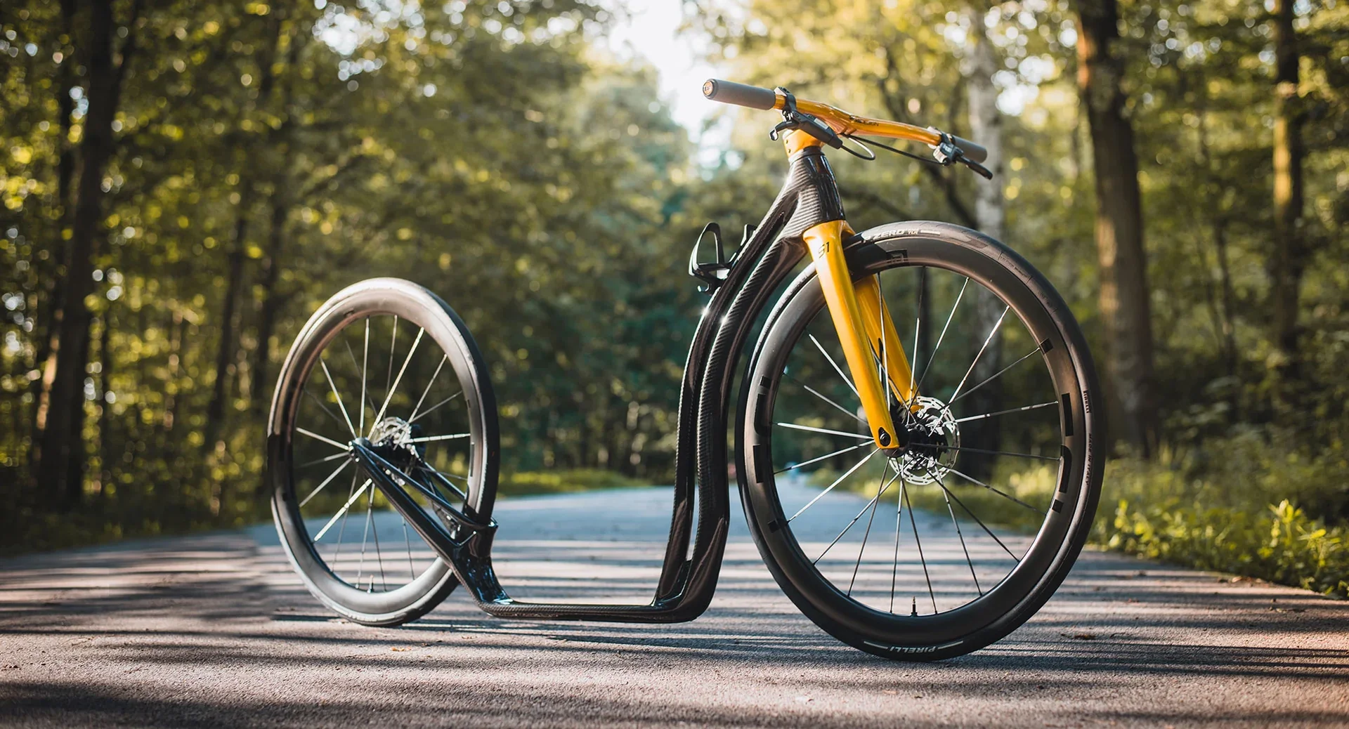 IDEA S1 AERO racing kick scooter / photo 4